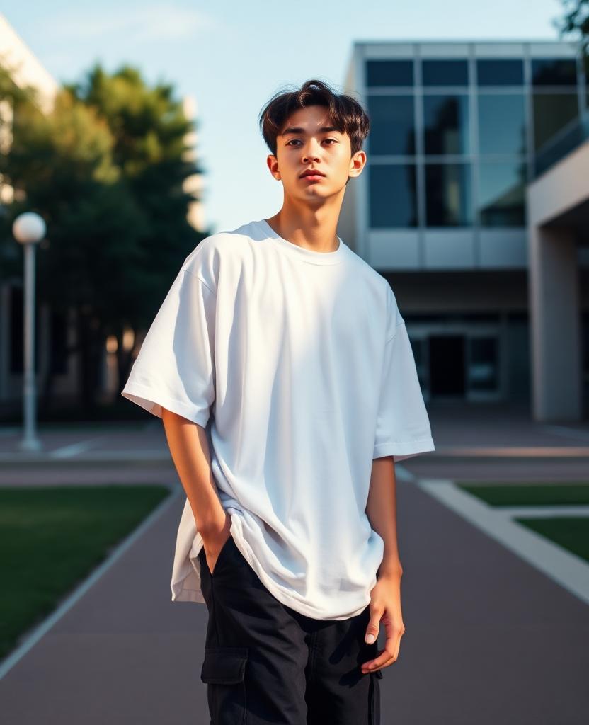 Oversized Tee / Cargo