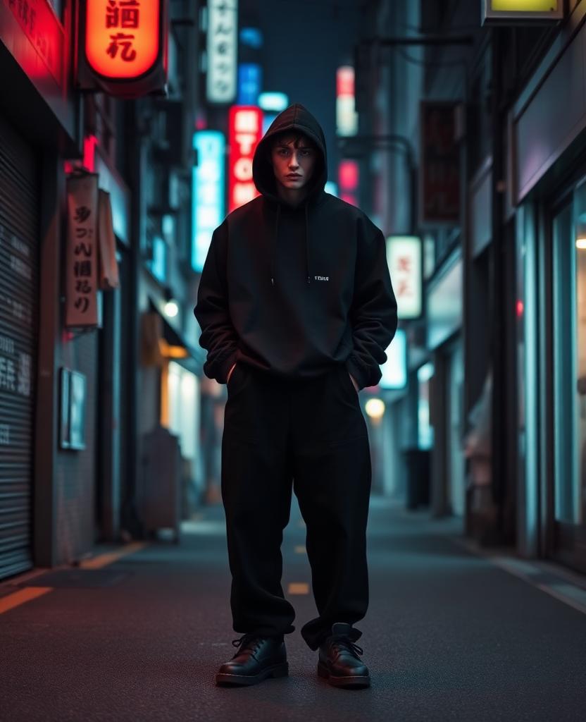 Hooded Layer / Black